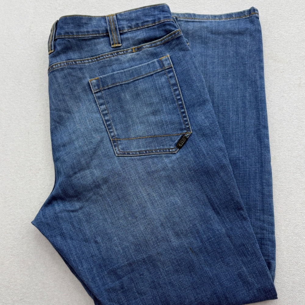 5.11 Tactical Defender-Flex Jeans‎ Mens 42x31.5 Blue Medium Wash Straight Leg